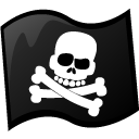 Jolly Roger icon free download as PNG and ICO formats, VeryIcon.com